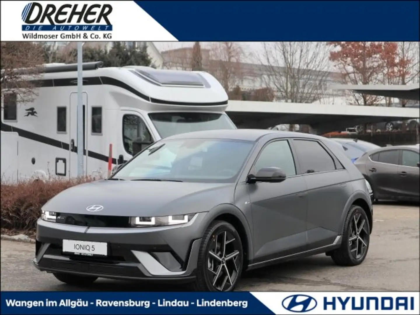 Hyundai IONIQ 5 IONIQ 5 N-LINE / 84KW AKKU/ TOP OPTIK N Line Navi Grau - 1