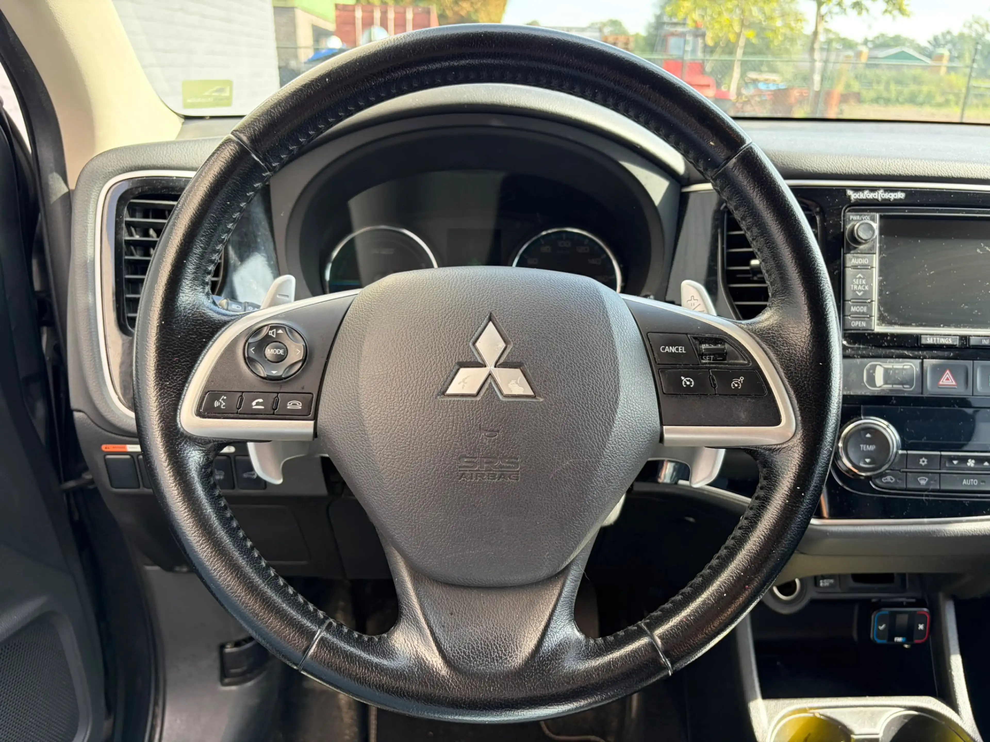 Mitsubishi Outlander 2.0I PHEV Instyle Leder Schuifdak Trekhaak Navi Ec — photo 14