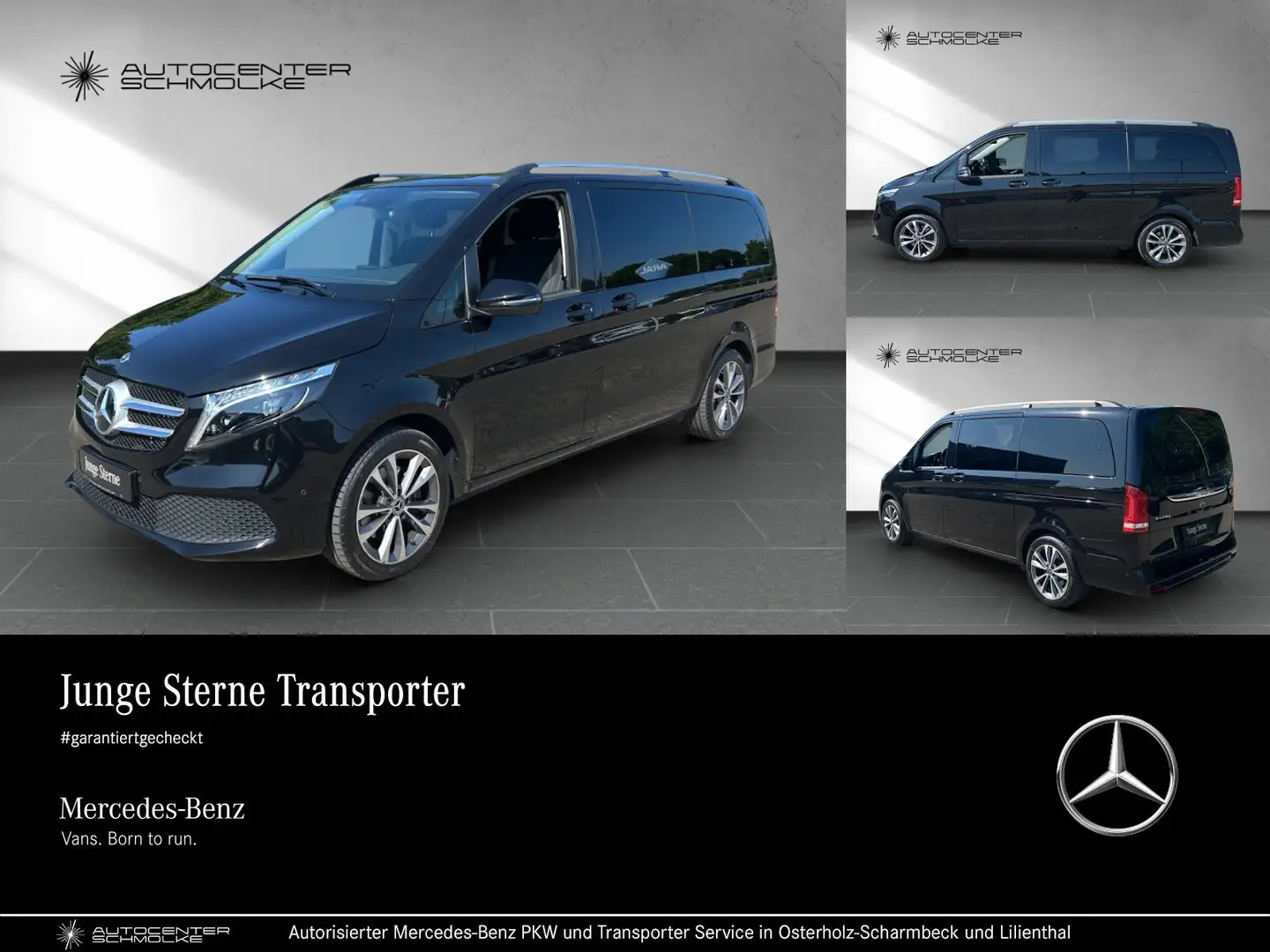 Mercedes-Benz V 220 V 220 d EDITION L*RFK*LED*DISTRONIC*7-SITZE Schwarz - 1