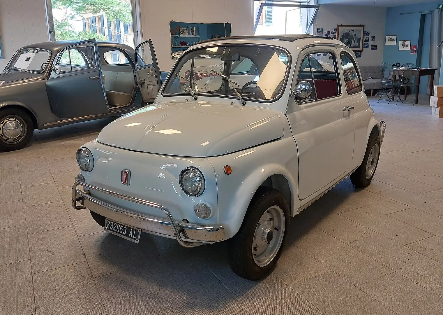 Fiat 500L ANNO 1971 RESTAURATA PER USO QUOTIDIANO Wit - 1