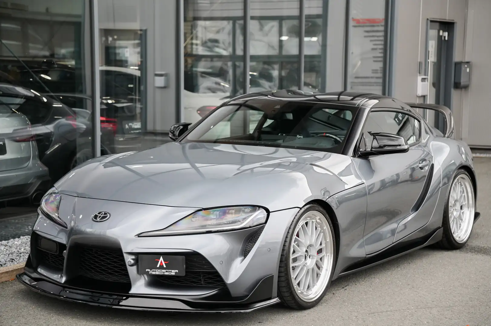Toyota Supra GR 3.0 Legend * MILLTEK* Seibon Flügel !* Grau - 2