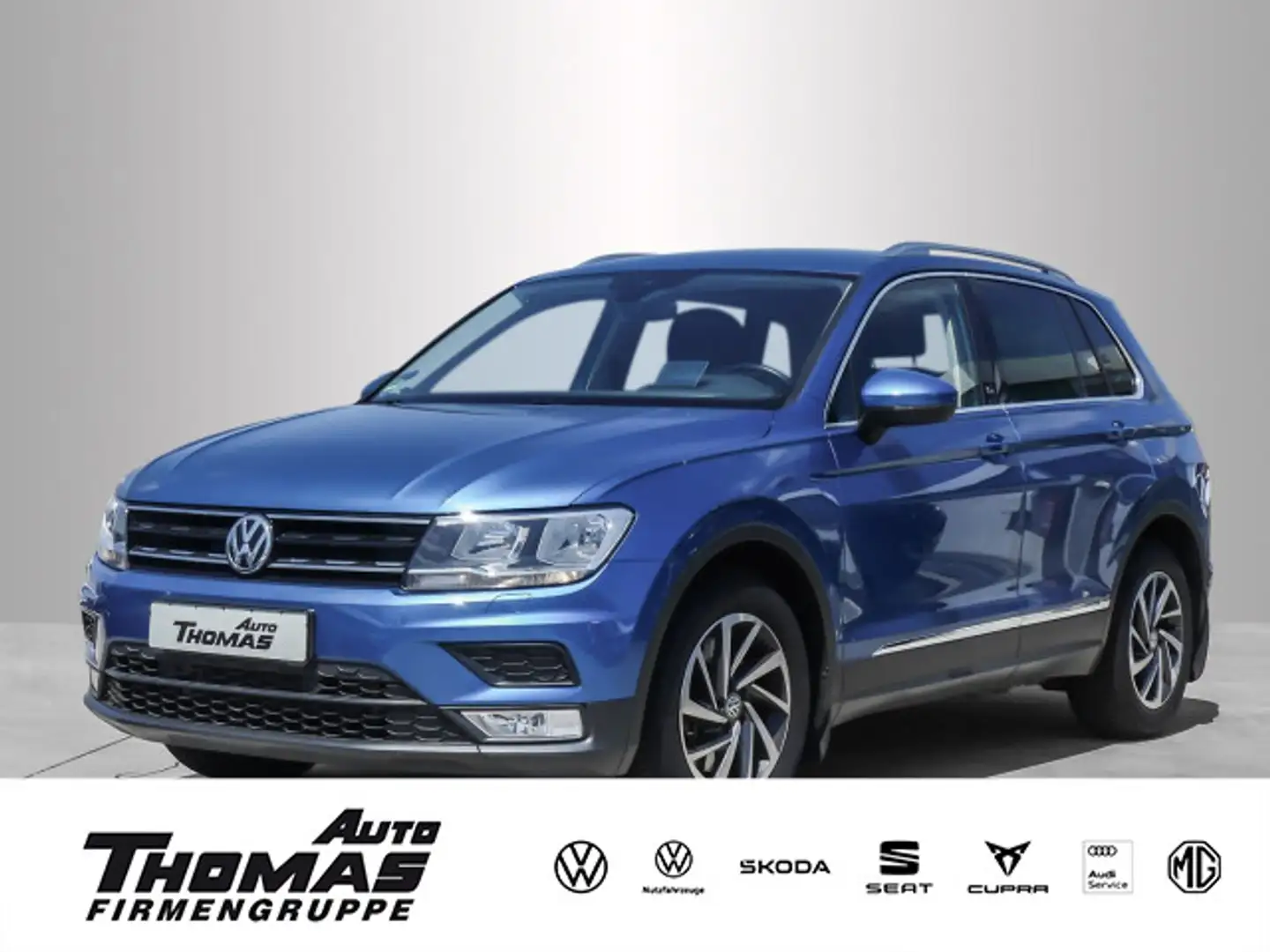 Volkswagen Tiguan Sound 2.0 TDI 4Motion DSG AHK+HUD+NAVI Blau - 1