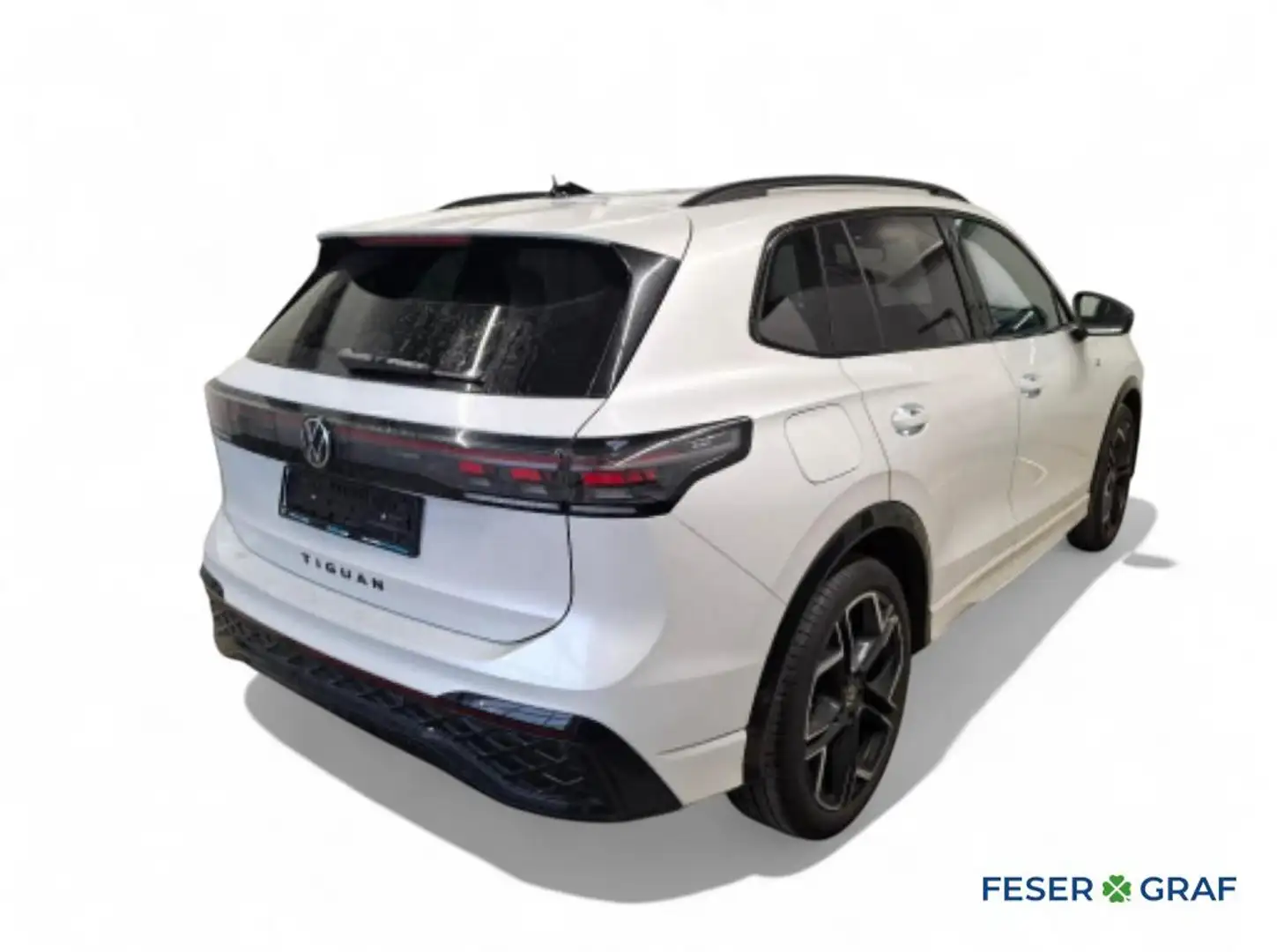 Volkswagen Tiguan 2.0 TDI R-Line DSG/LED/Area View/Sitz.-Lenkradhzg. Weiß - 2