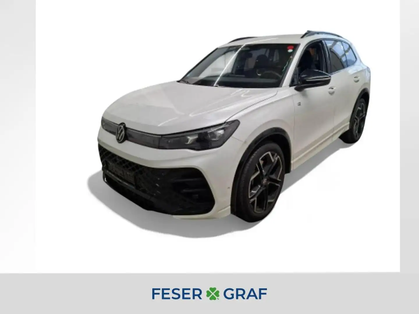 Volkswagen Tiguan 2.0 TDI R-Line DSG/LED/Area View/Sitz.-Lenkradhzg. Weiß - 1
