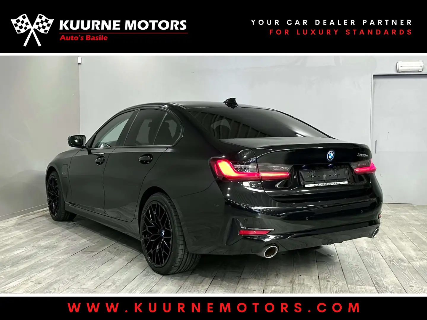BMW 320 e Alu19\/Leder/SportZet/Gps/Laser/Bt *1j garantie* Noir - 2