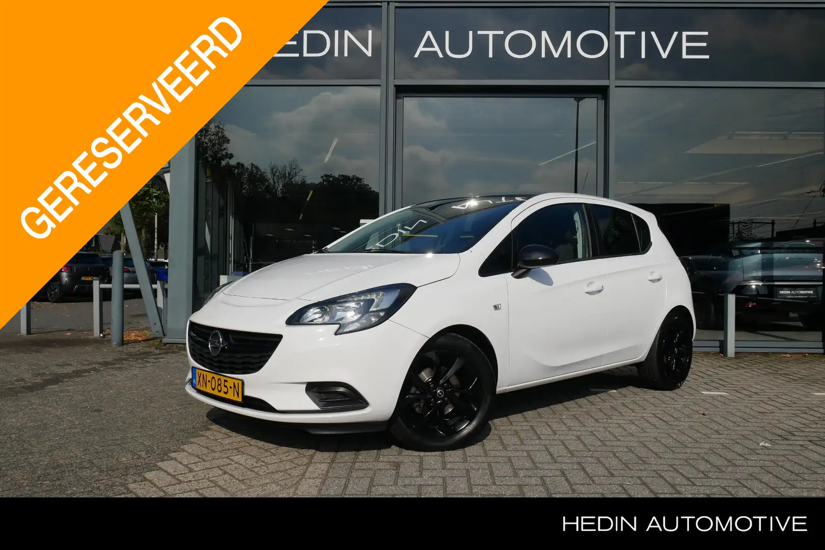 Opel Corsa 1.4 Black Edition | Trekhaak | Navigatie | Aircond Blanco - 1
