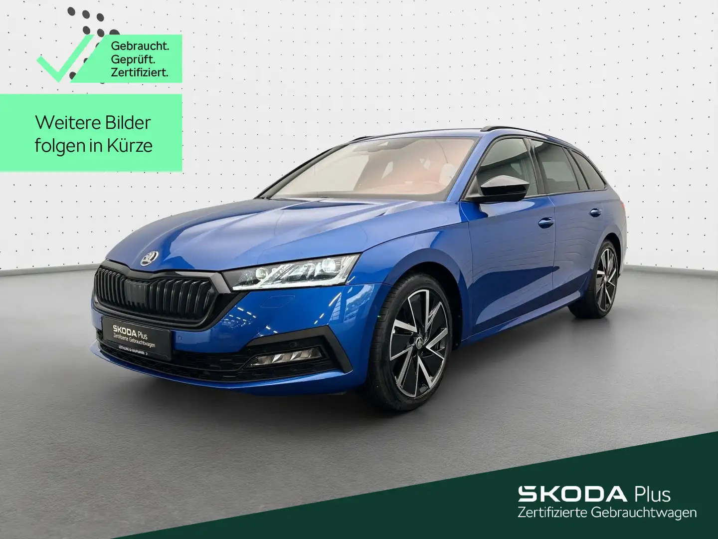 Skoda Octavia Combi Style 2.0 TDI DSG*NAVI*Sportpaket* Bleu - 1