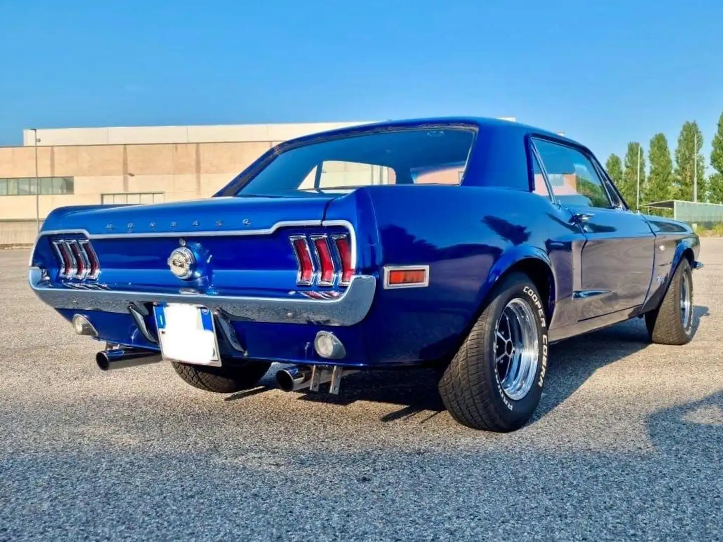 Ford Mustang COUPE' 1968 V8 ASI Blu/Azzurro - 2