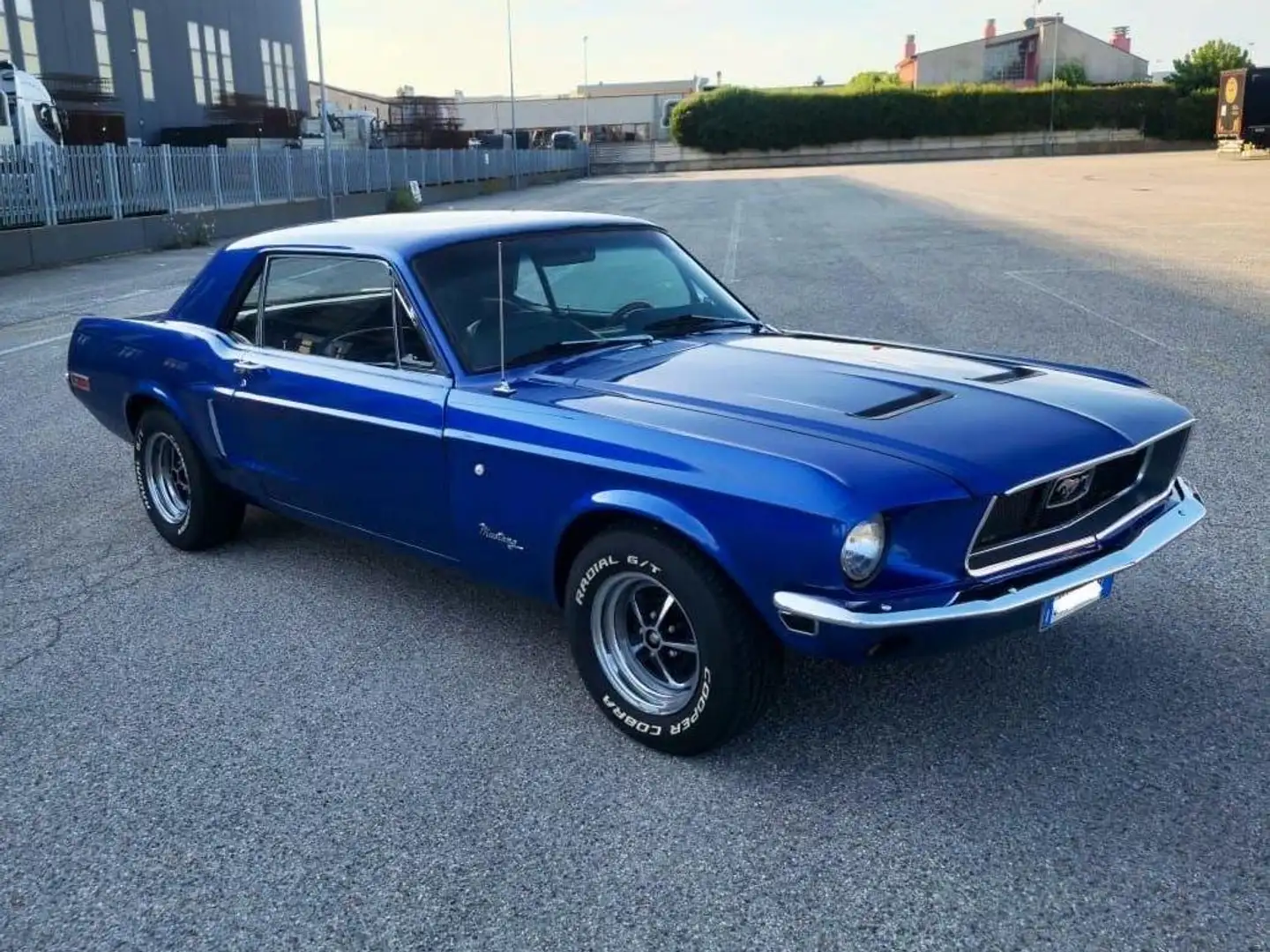 Ford Mustang COUPE' 1968 V8 ASI Blu/Azzurro - 1