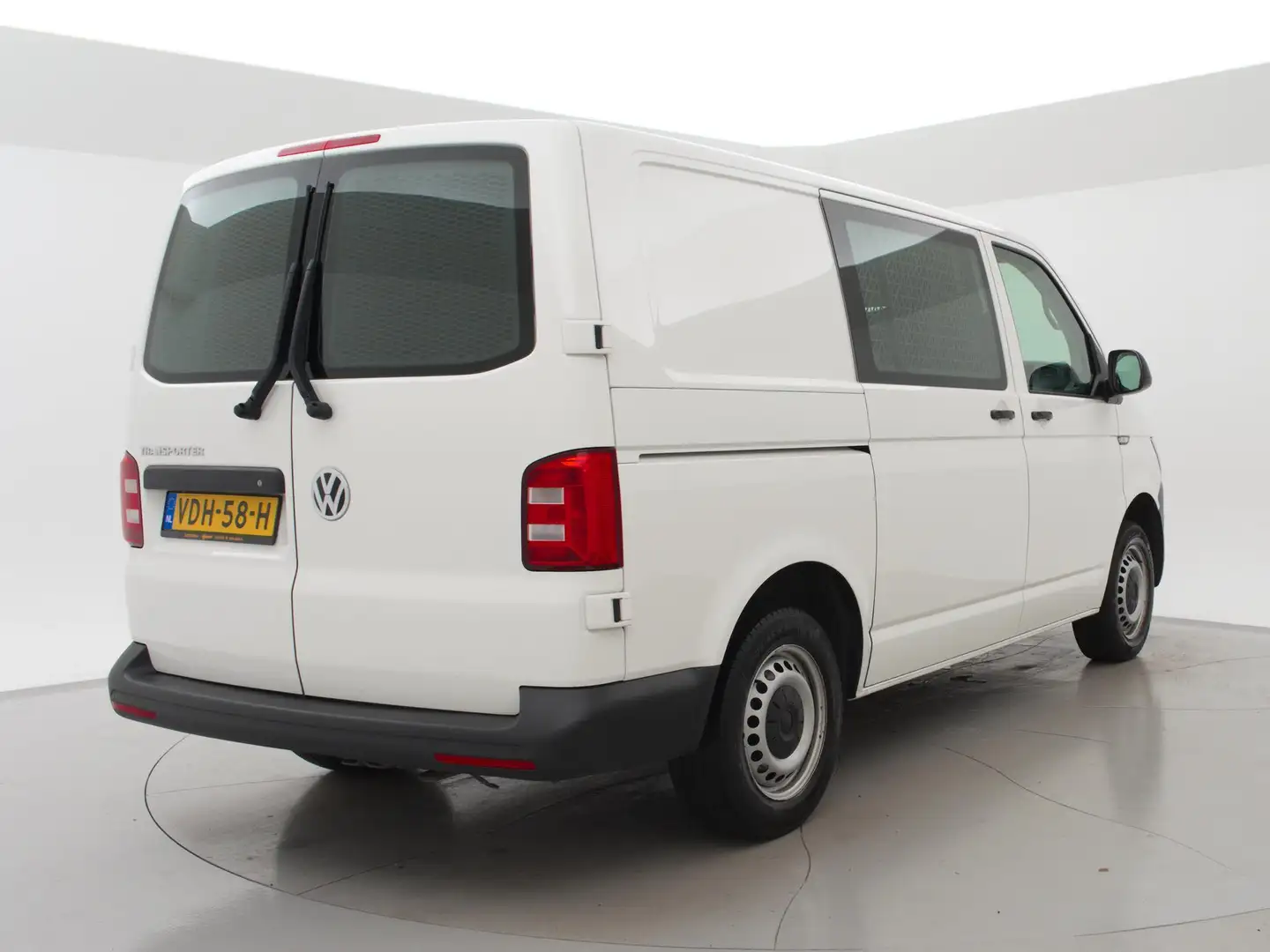 Volkswagen T6 Transporter 2.0 TDI 150 PK DSG AUT. + APPLE CARPLAY / NAVIGATI Blanc - 2