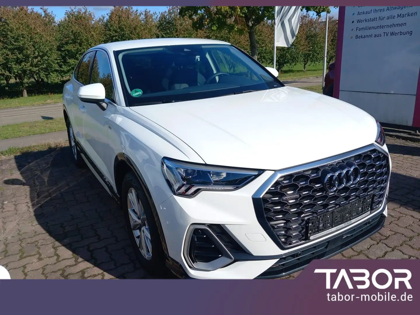 Audi Q3 Sportback 40 TDI quattro S line LED Nav Kam Weiß - 2