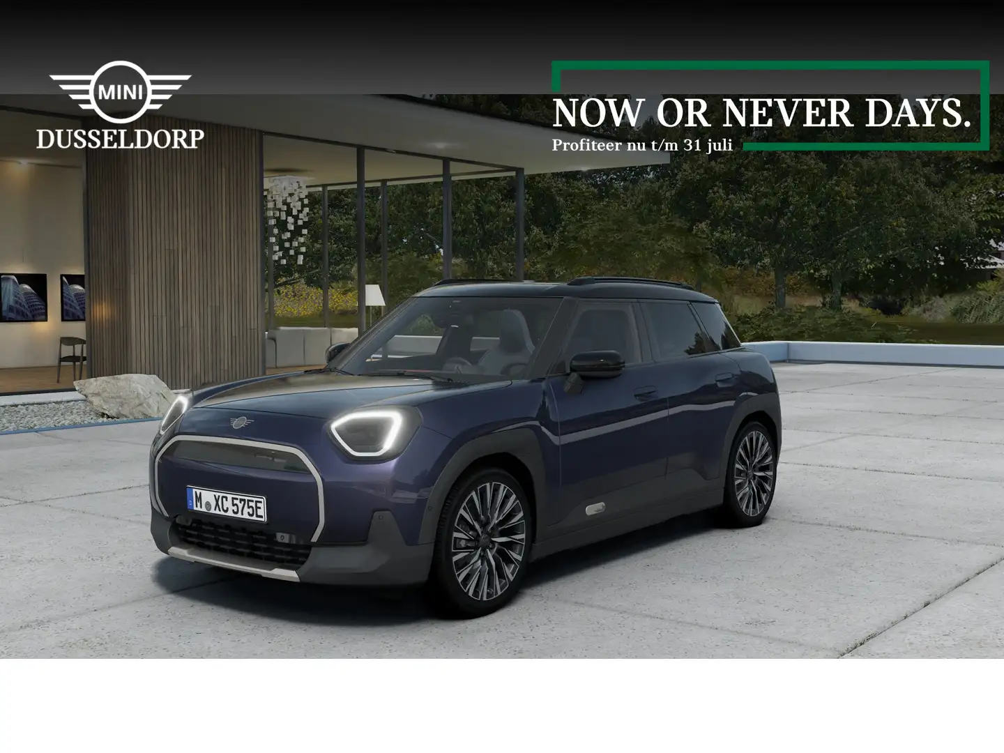 MINI Aceman E Favoured Pakket M PRIVATE LEASE EUR 409,- (18 mn Blu/Azzurro - 1