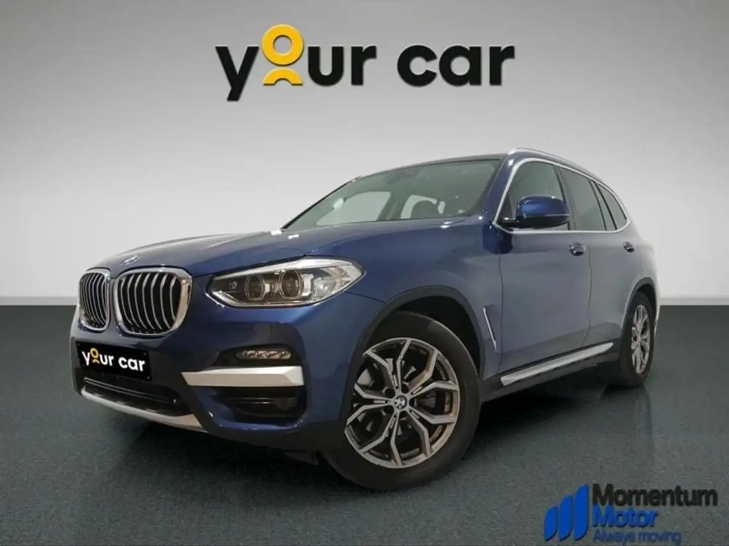 BMW X3 xDrive 20dA Azul - 1