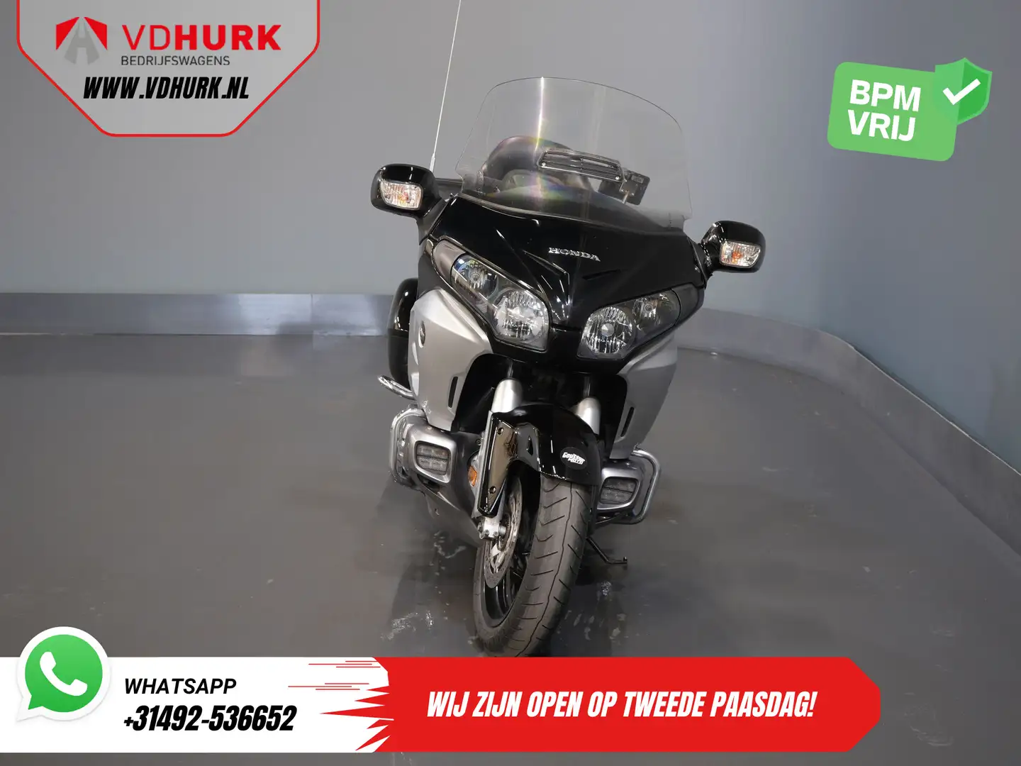 Honda GL 1800 GoldWing MARGE/ ABS/ Koffers/ Cruise/ Topkoffer/ R Negro - 2