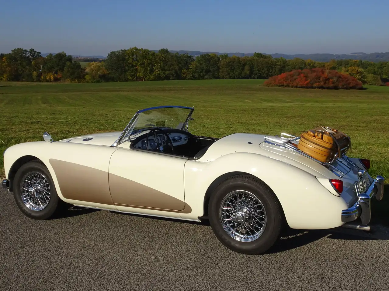 MG MGA Roadster, Oldtimer, foto 6