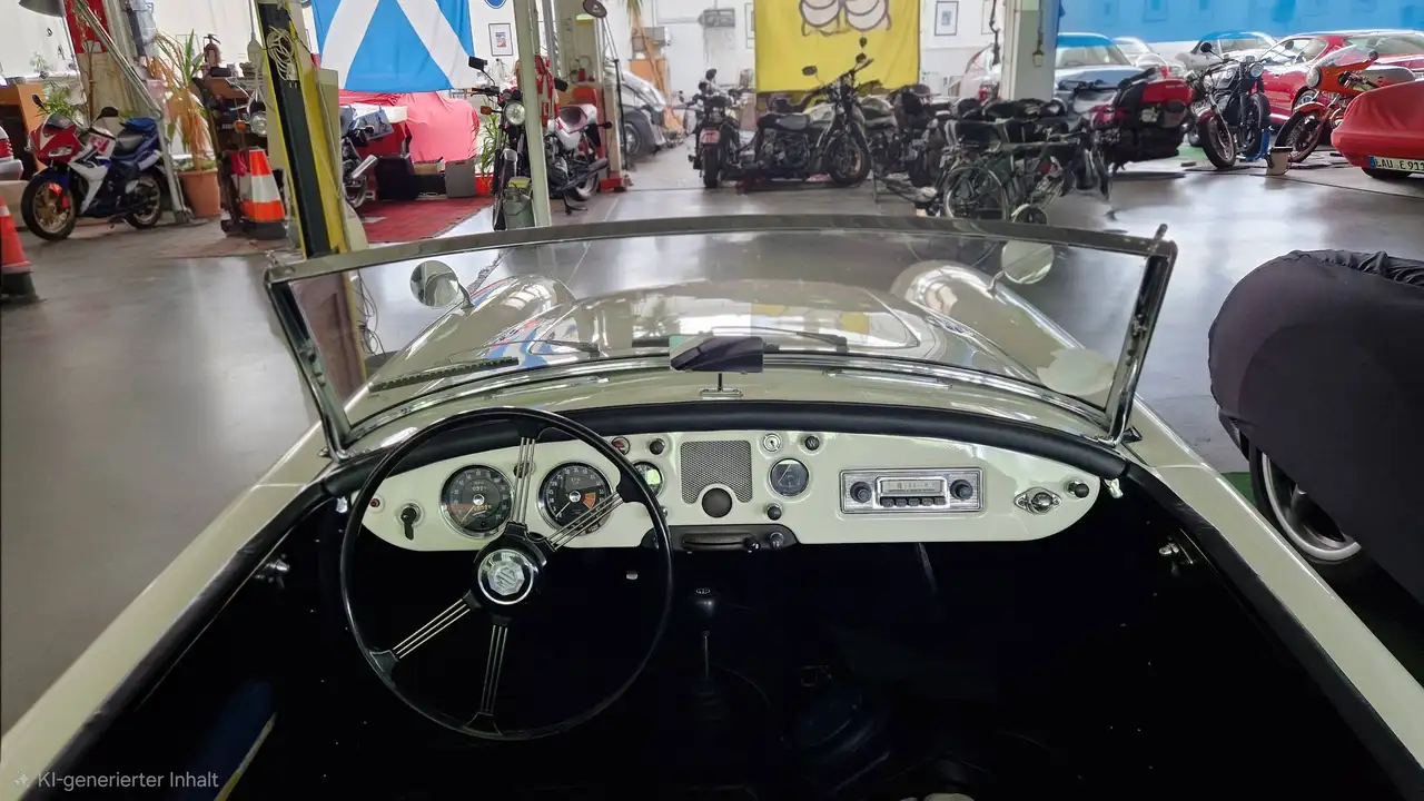 MG MGA Roadster, Oldtimer, foto 5