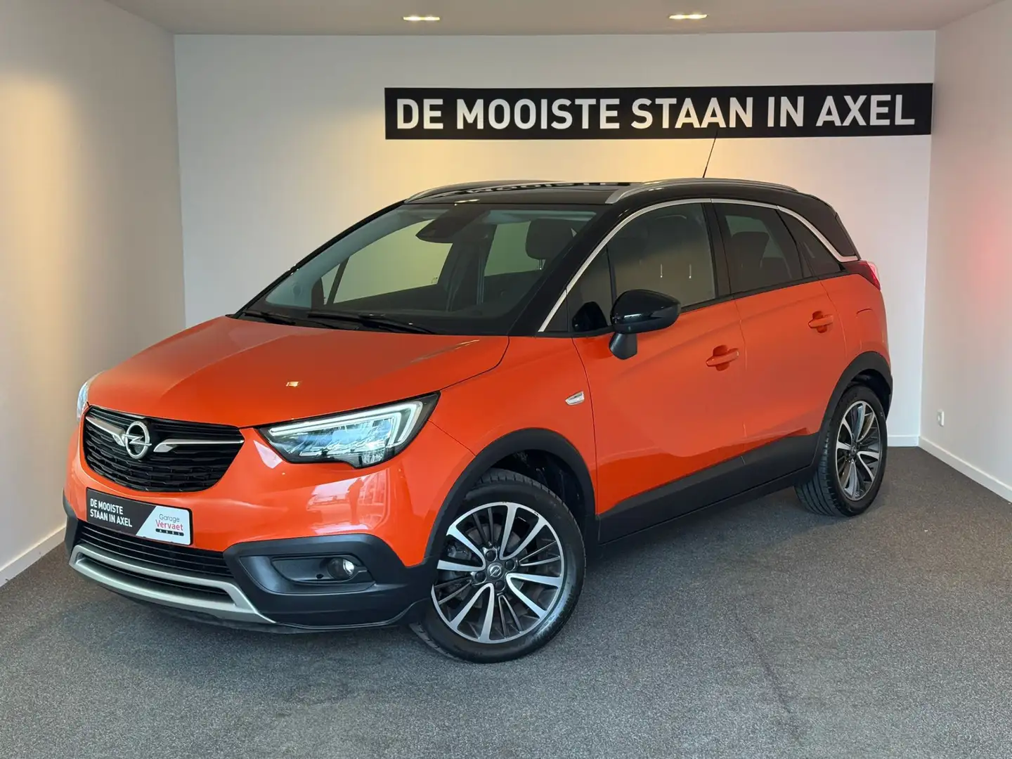 Opel Crossland X 1.2 Turbo Ultimate Oranje - 1
