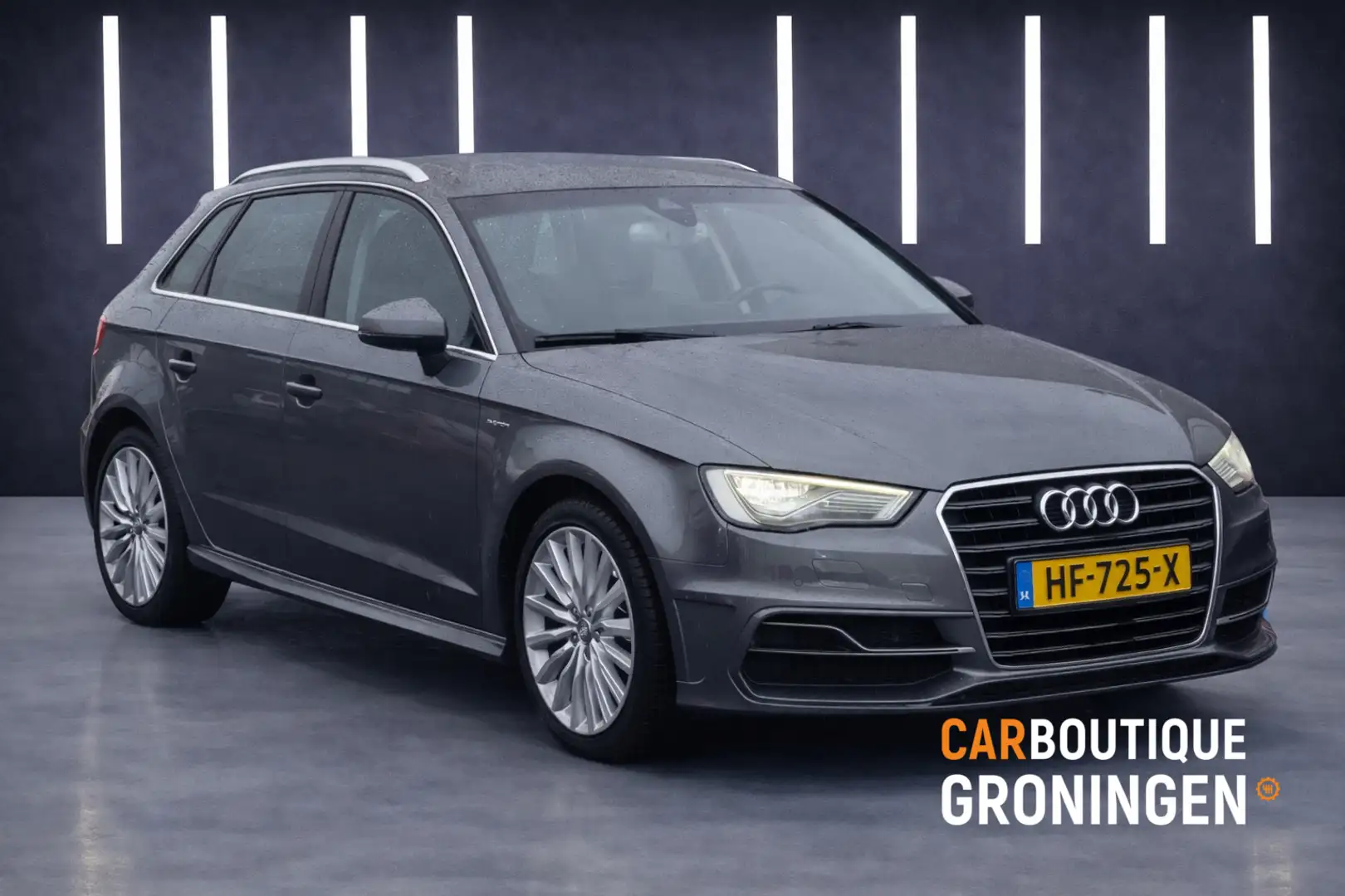 Audi A3 Sportback 1.4 e-tron Ambition Pro Line plus | RIJK Gris - 1