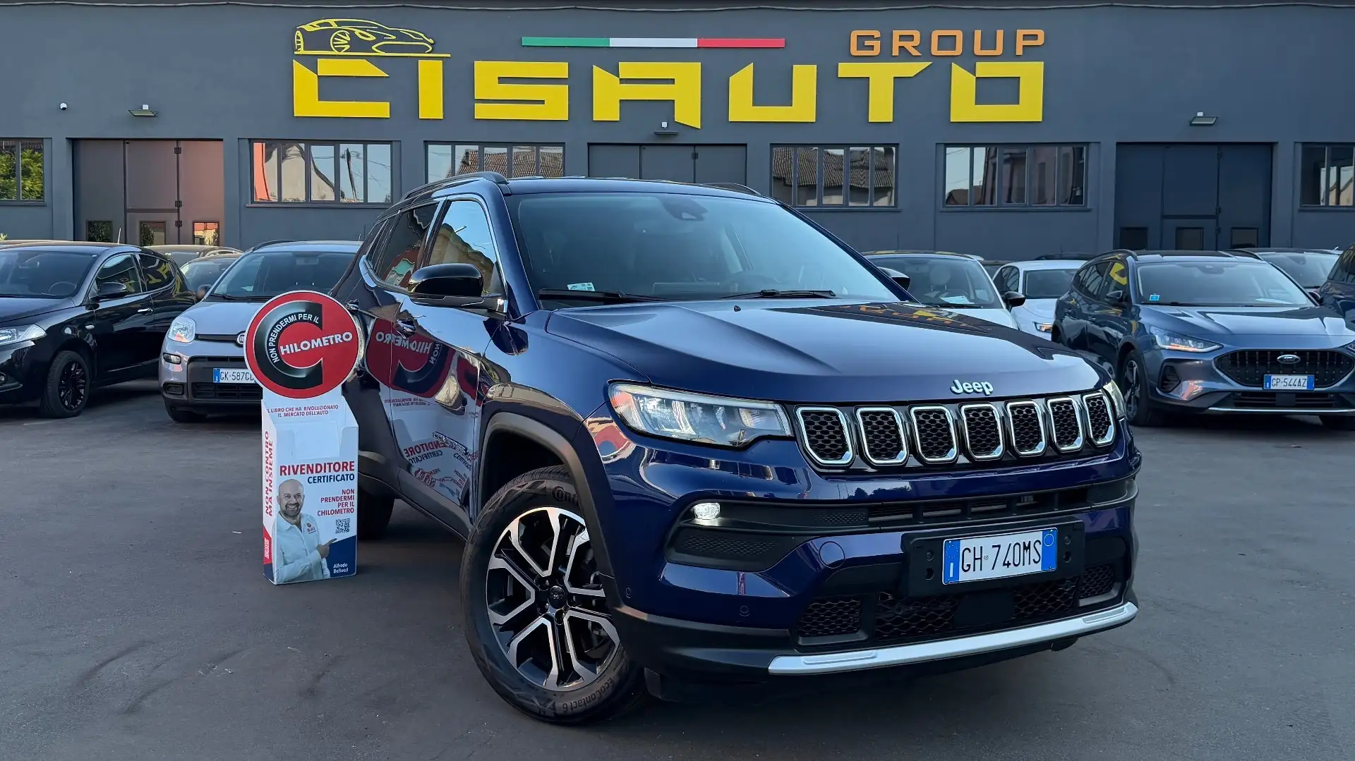 Jeep Compass Compass 1.3 Turbo T4 190 CV PHEV AT6 4xe Limited Azul - 1