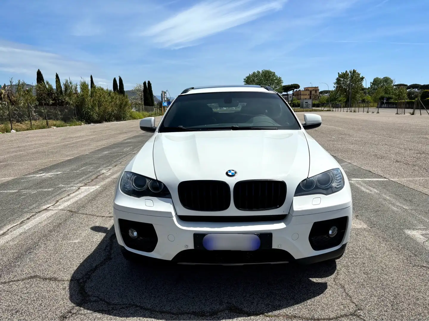 BMW X6 xdrive30d Futura auto Blanc - 2