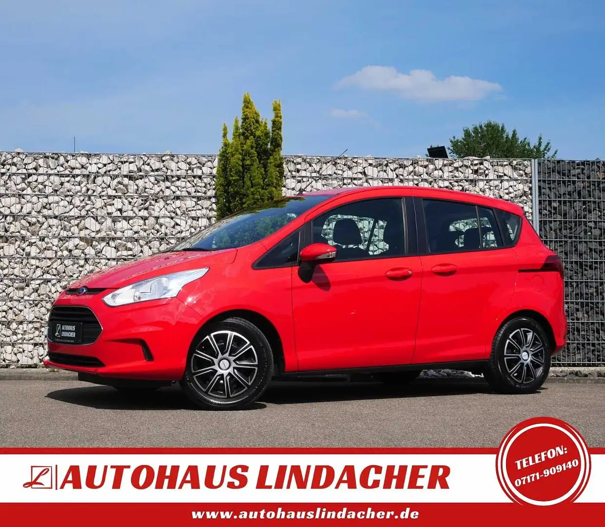 Ford B-Max 1.0 EcoBoost Trend Rood - 2