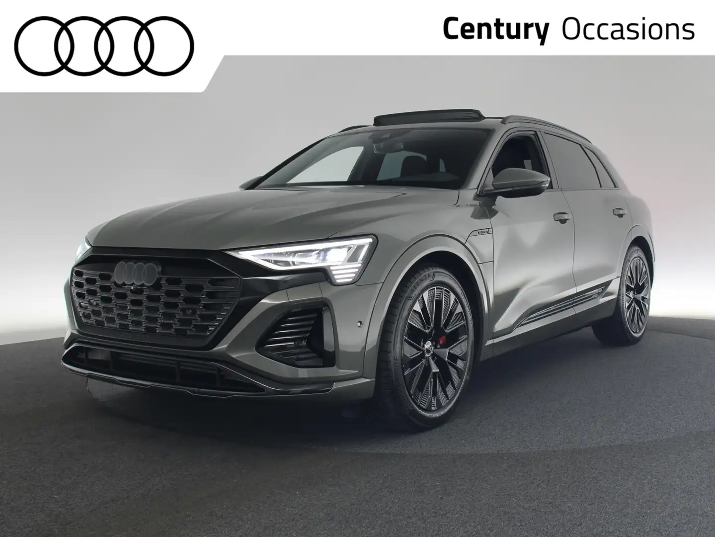 Audi Q8 e-tron S Edition 50 250kw/340pk 95Kwh |PANORAMADAK | VOL Gri - 1