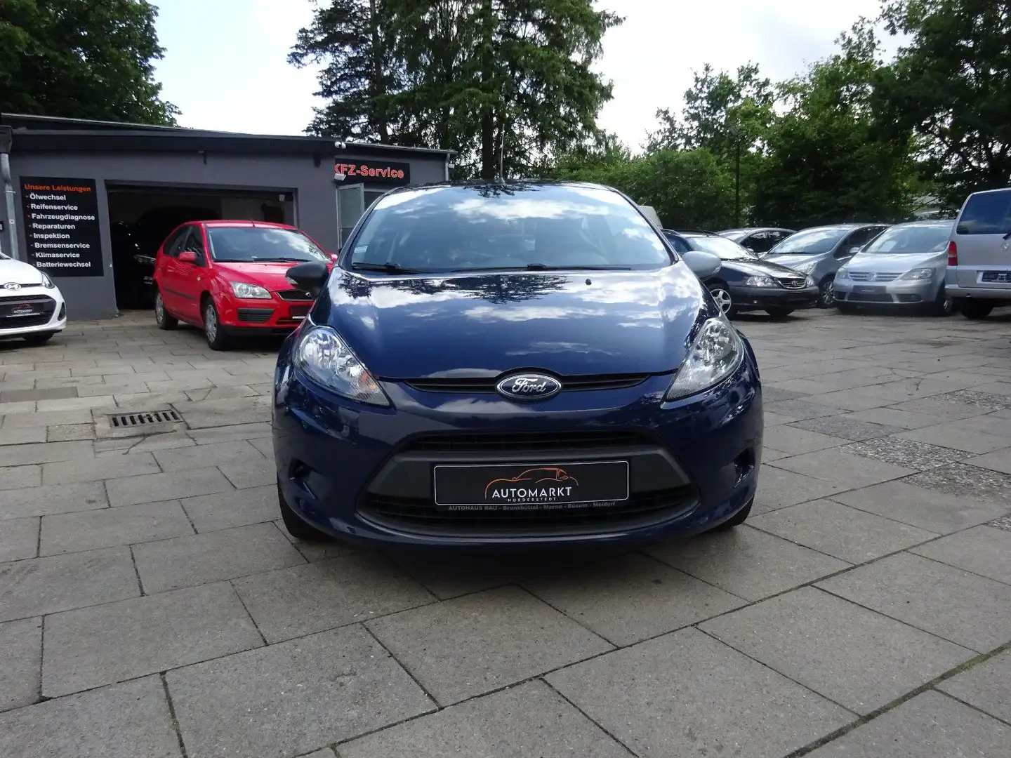 Ford Fiesta Ambiente/1-Hand/Tüv 04.2027 Blau - 2