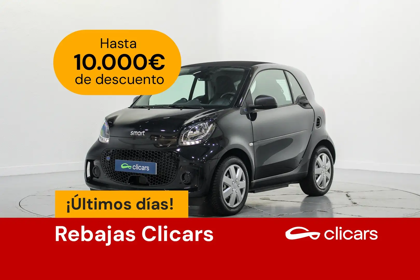 smart forTwo Coupé EQ Negro - 1