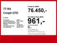 Audi TT RS Coupe RFK Matrix LED Leder MMI Navi Plus Weiß - thumbnail 4