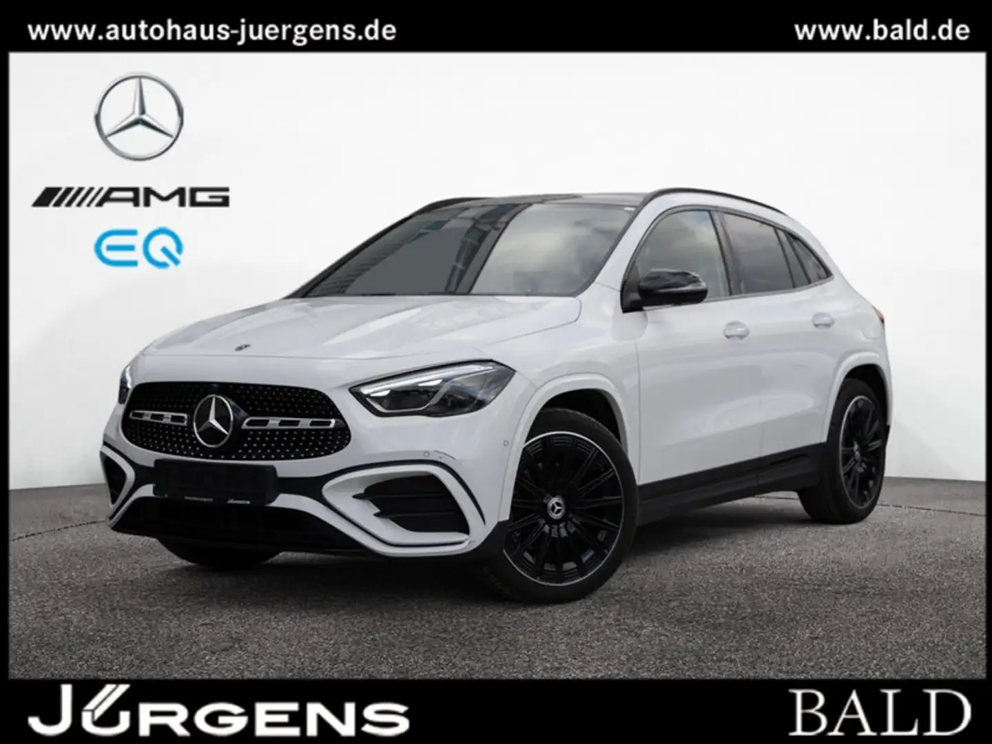 Mercedes-Benz GLA 220 d 4MATIC AMG-Sport+Pano+Distr+MLB+Night Weiß - 1