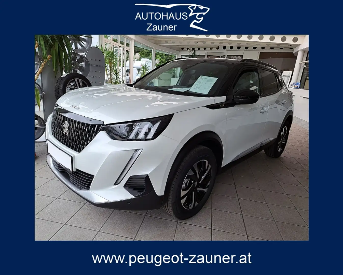 Peugeot 2008 BlueHDi 130 S&S GT EAT8 Blanc - 1