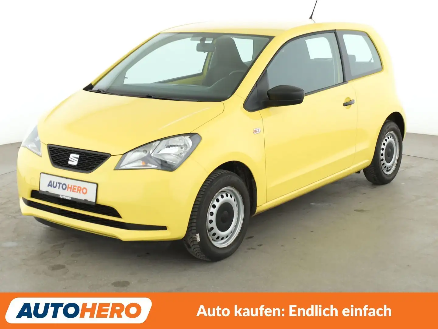 SEAT Mii 1.0 Reference*KLIMA*CD*GARANTIE* Gelb - 1