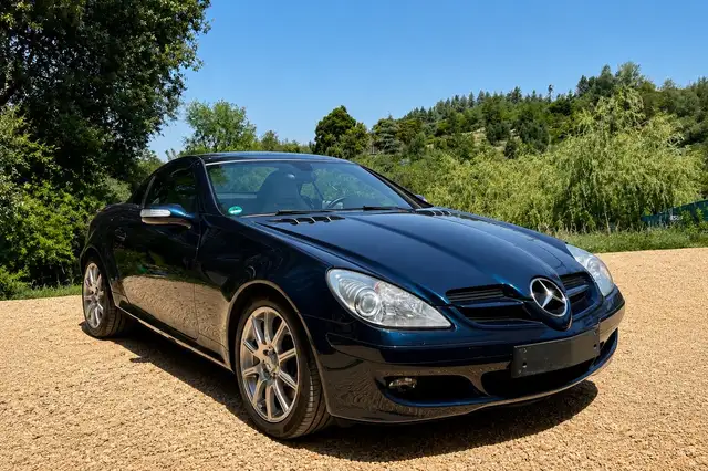 Mercedes-Benz SLK 350 V6 272CV TANSANITBLAU FULL BOOK SERVICE E FATTURE
