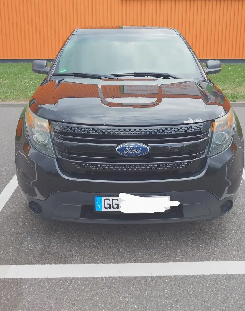 Ford Explorer 3.7 V6 LPG 4x4 Police Interceptor Schwarz - 1