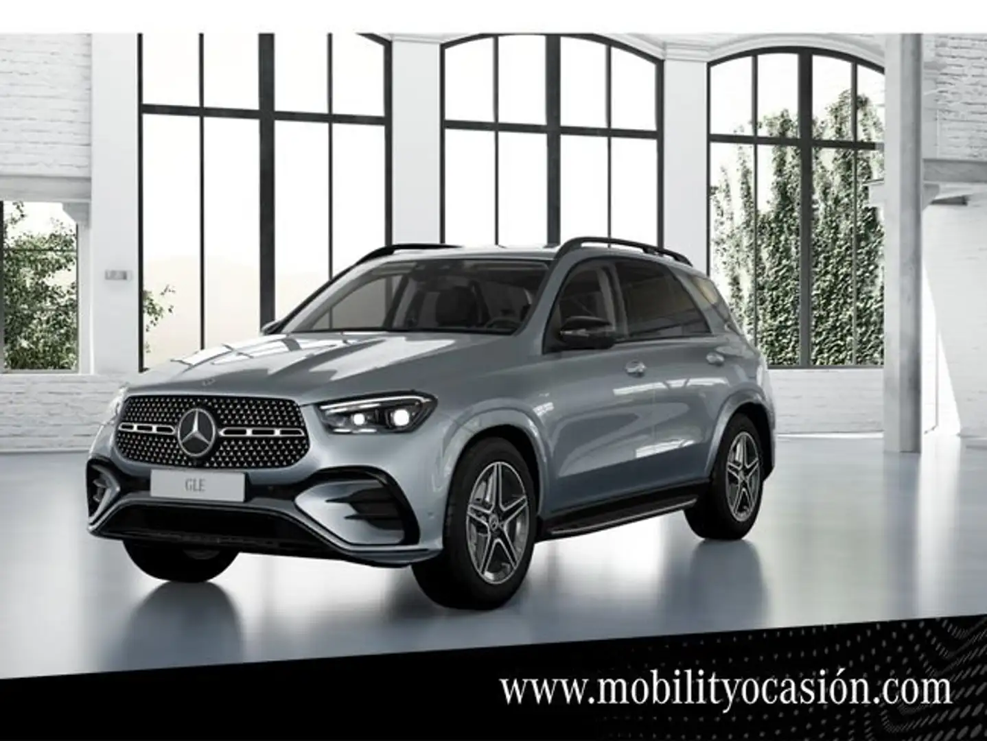 Mercedes-Benz GLE 350 350de 4Matic Aut. Plateado - 1