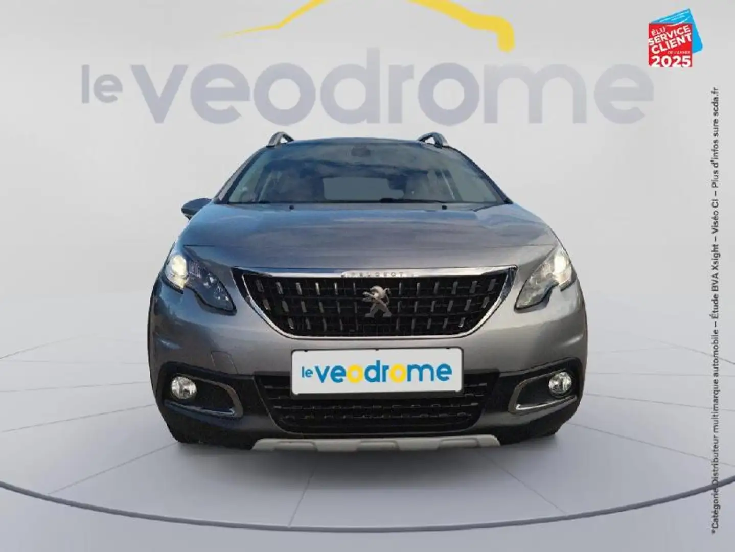 Peugeot 2008 1.2 PureTech 130ch S\u0026S Allure Pack Gris - 2