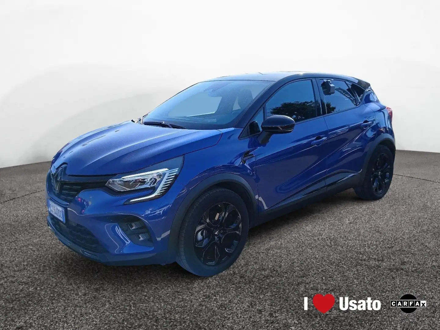 Renault Captur II 2019 1.6 E-Tech full hybrid Rive Gauche 145cv Blu/Azzurro - 1