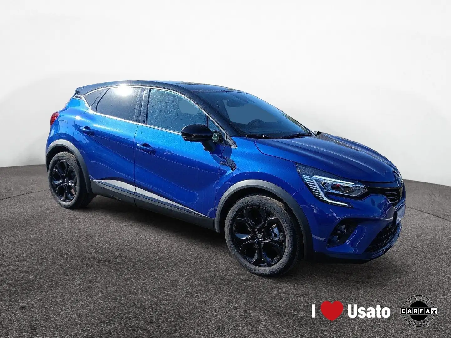 Renault Captur II 2019 1.6 E-Tech full hybrid Rive Gauche 145cv Blu/Azzurro - 2