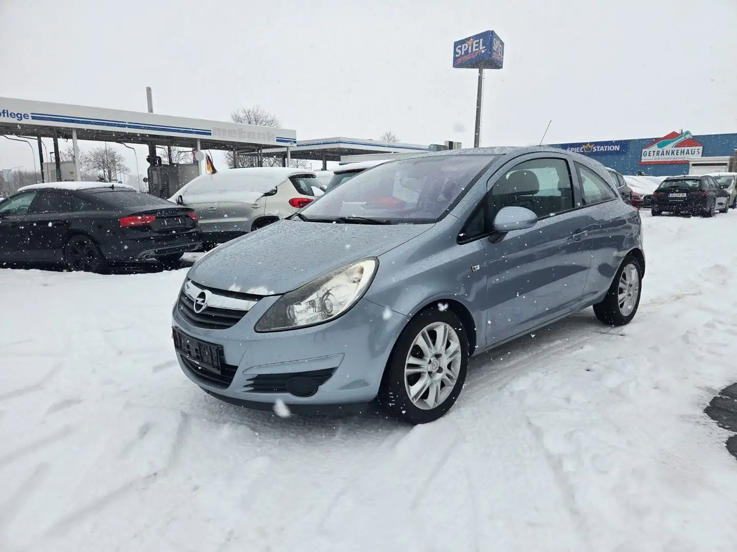 Opel Corsa D Edition TÜV neu//1 Jahr Gewährleistung Silber - 1