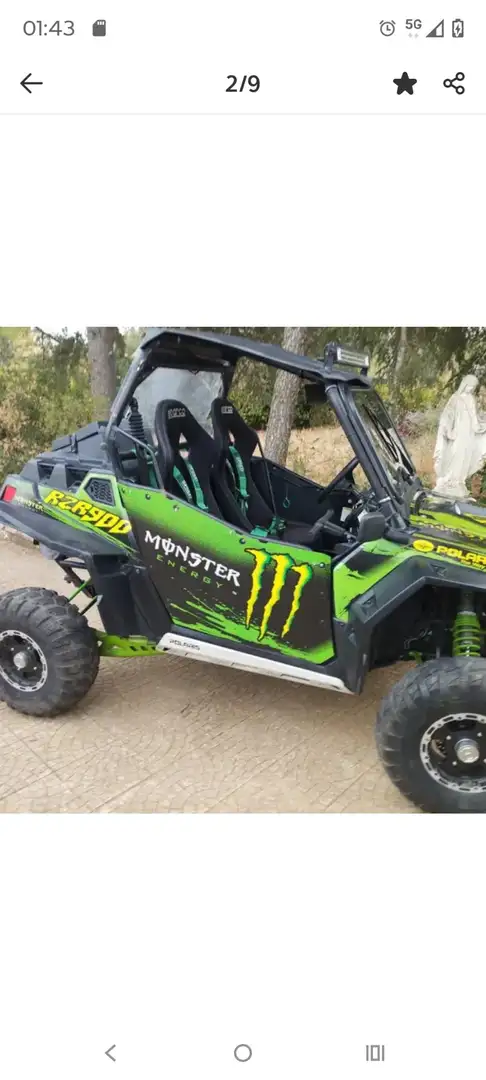 Polaris RZR 900 Monster rzr 900 Vert - 2
