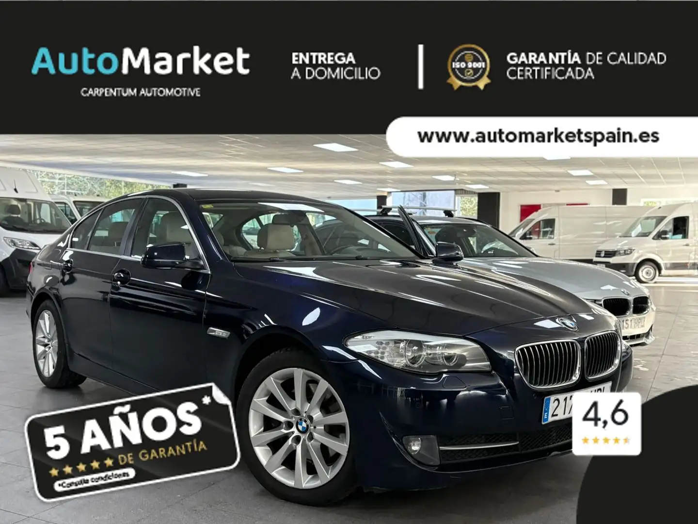 BMW 520 520dA Luxury (0.00) Niebieski - 1