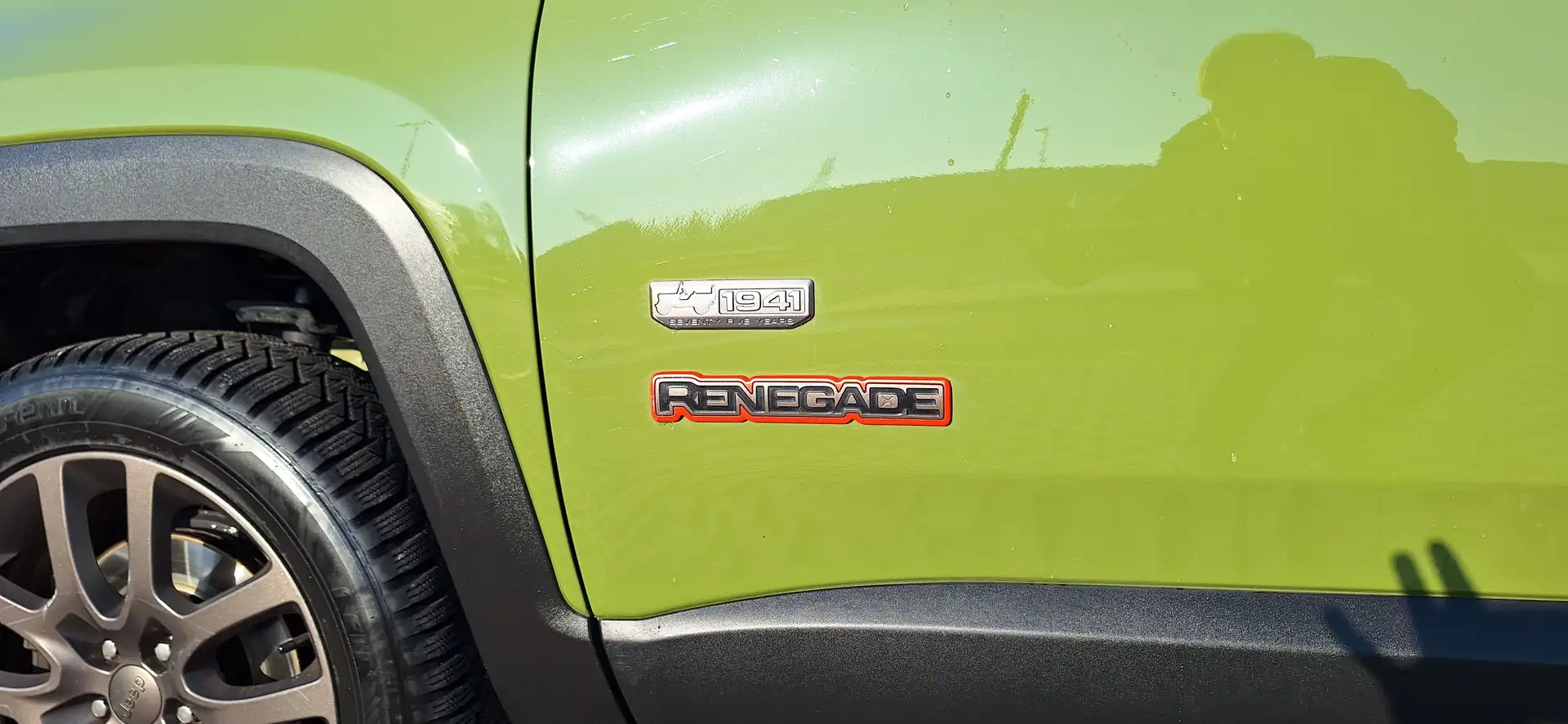 Jeep Renegade 2.0 mjt 140cv 4wd 75th anniversary Special Ed. Зелений - 2