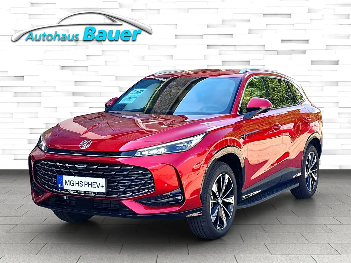 MG HS PHEV+ Luxury + Lenkradheizung Rot - 1