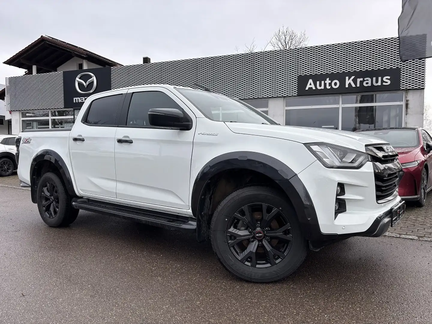 Isuzu D-Max Double Cab 4x4 V-Cross AHK Mountaintop Blanc - 1