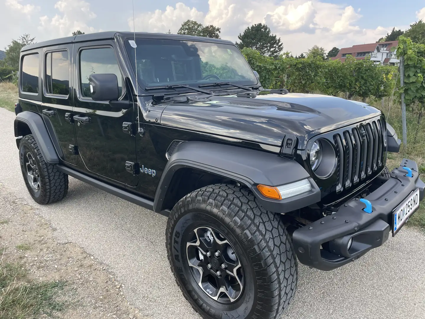 Jeep Wrangler Plug-In Hybrid Rubicon 4xe Schwarz - 2