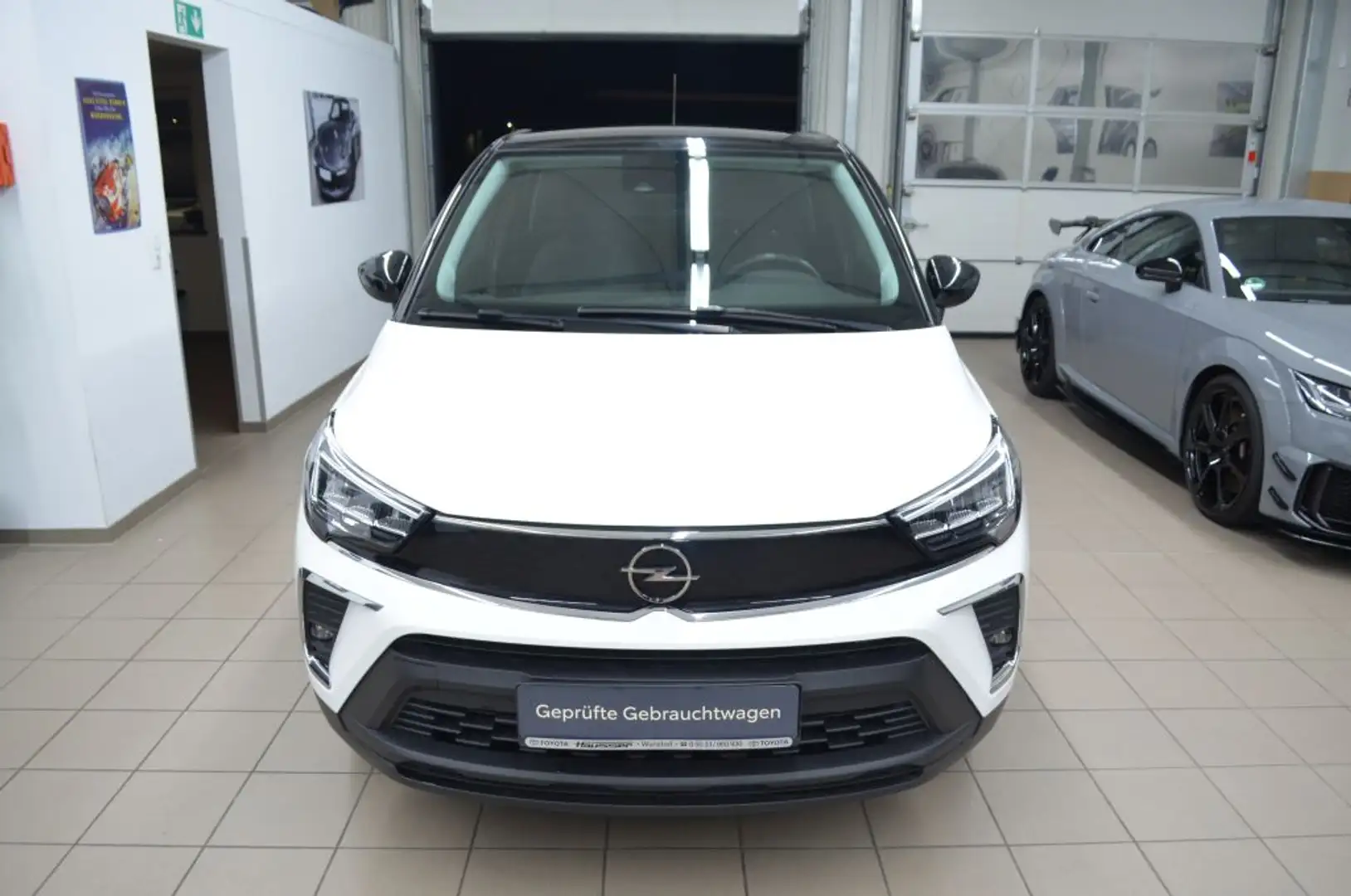Opel Crossland 1.2 Edition*NAVI*ALU*1.Hd* Weiß - 2