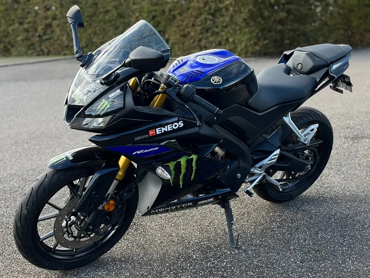 Yamaha YZF-R125 Monsteredition Bleu - 2