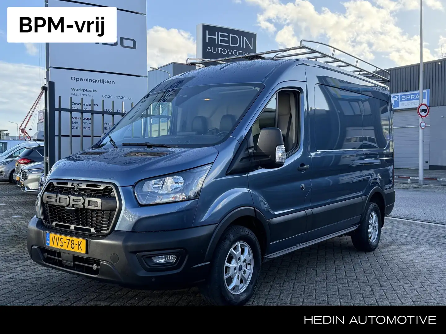 Ford Transit 350 2.0 TDCI L2H2 Trend | Imperiaal | Ladder Blauw - 1
