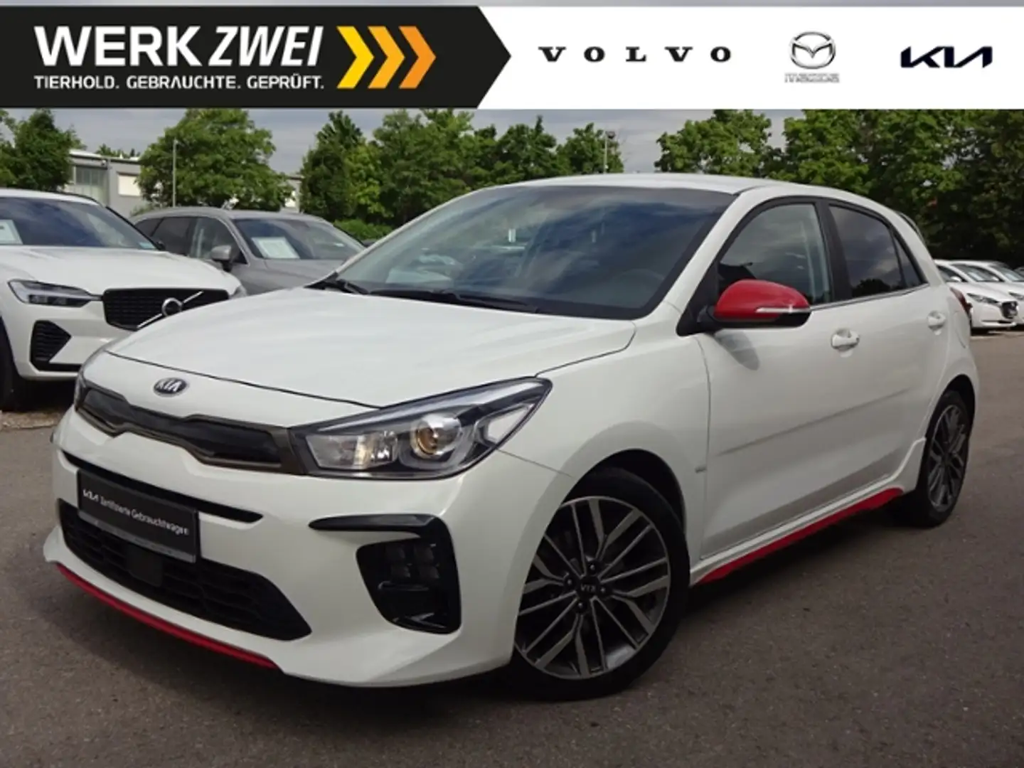 Kia Rio 1,0 GT-Line AT Navi Kamera 17" Blanco - 1
