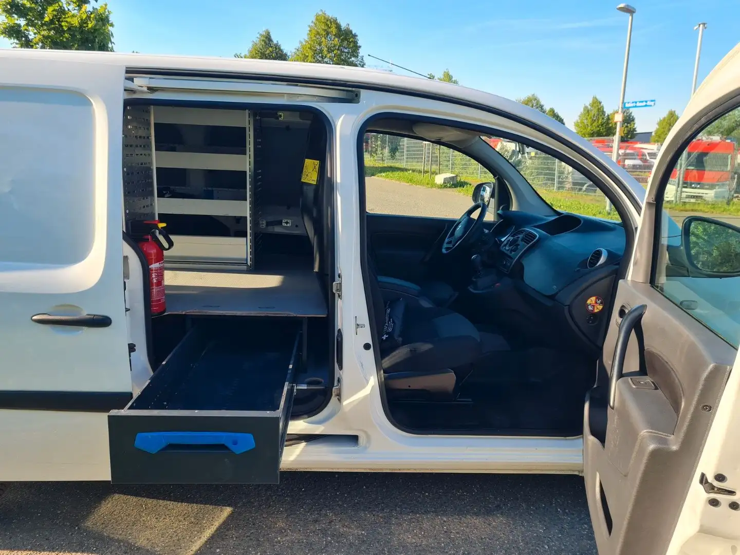 Renault Kangoo Rapid Maxi  kompl.Werkstatt Weiß - 2